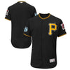 Pittsburgh Pirates Majestic 2017 Spring Training Authentic Flex Base Team Jersey - Black