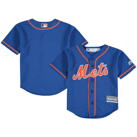 New York Mets Majestic Preschool Alternate Official Cool Base Team Jersey