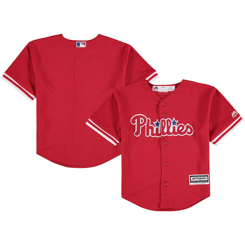 Philadelphia Phillies Majestic Preschool Fashion Official Cool Base Team Jersey