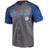 Kansas City Royals Stitches Glitch Jersey - Charcoal/Royal
