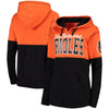 Baltimore Orioles 5th & Ocean by New Era Women's Full-Zip Hoodie - Black/Orange