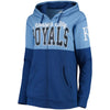 Kansas City Royals 5th & Ocean by New Era Women's Full-Zip Hoodie - Royal/Light Blue