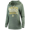 Oakland Athletics 5th & Ocean by New Era Women's Jersey Tri-Blend Pullover Hoodie - Green