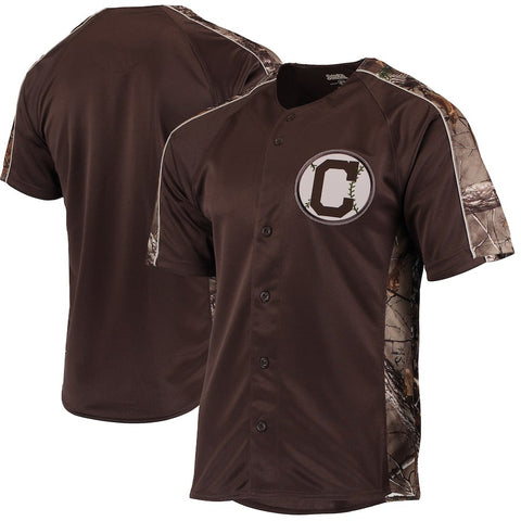 Cleveland Indians Stitches Replica Jersey - Realtree Camo