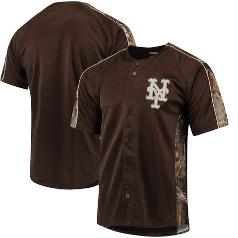 New York Mets Stitches Replica Jersey - Realtree Camo