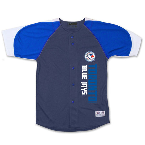 Toronto Blue Jays Stitches Youth Vertical Jersey - Navy/Royal