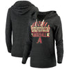 Arizona Diamondbacks 5th & Ocean by New Era Women's Jersey Tri-Blend Pullover Hoodie - Black