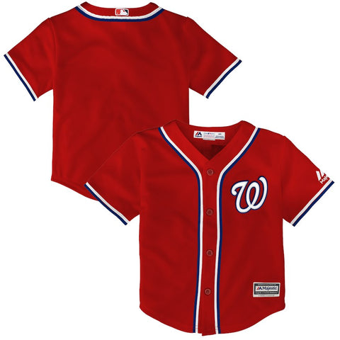 Washington Nationals Majestic Infant Alternate Official Cool Base Jersey
