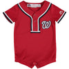 Washington Nationals Majestic Newborn & Infant Alternate Cool Base Romper Jersey - Scarlet
