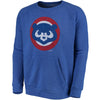 Chicago Cubs Majestic Threads Cooperstown Collection Tri-Blend Pocket Fleece Sweatshirt - Royal