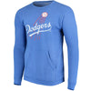 Los Angeles Dodgers Majestic Threads Cooperstown Collection Tri-Blend Pocket Fleece Sweatshirt - Royal