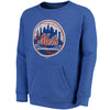 New York Mets Majestic Threads Cooperstown Collection Tri-Blend Pocket Fleece Sweatshirt - Royal