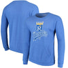 Kansas City Royals Majestic Threads Cooperstown Collection Tri-Blend Pocket Fleece Sweatshirt - Royal