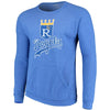 Kansas City Royals Majestic Threads Cooperstown Collection Tri-Blend Pocket Fleece Sweatshirt - Royal