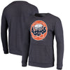 Houston Astros Majestic Threads Cooperstown Collection Tri-Blend Pocket Fleece Sweatshirt - Navy
