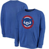 Chicago Cubs Majestic Threads Cooperstown Collection Tri-Blend Pocket Fleece Sweatshirt - Royal