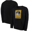 Pittsburgh Pirates Majestic Threads Cooperstown Collection Tri-Blend Pocket Fleece Sweatshirt - Black