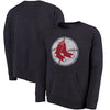 Boston Red Sox Majestic Threads Cooperstown Collection Tri-Blend Pocket Fleece Sweatshirt - Navy