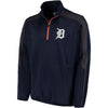 Detroit Tigers G-III Sports by Carl Banks Synergy Half-Zip Pullover Jacket - Navy