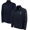 Seattle Mariners G-III Sports by Carl Banks Synergy Half-Zip Pullover Jacket - Navy