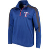 Texas Rangers G-III Sports by Carl Banks Synergy Half-Zip Pullover Jacket - Royal