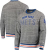 New York Mets New Era French Terry Sweatshirt - Steel/Royal