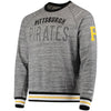Pittsburgh Pirates New Era French Terry Sweatshirt - Steel/Black