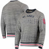 St. Louis Cardinals New Era French Terry Sweatshirt - Steel/Navy