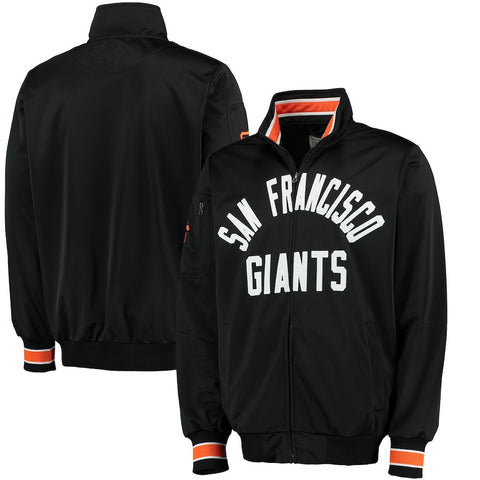 San Francisco Giants G-III Sports by Carl Banks Contender Full-Zip Jacket - Black