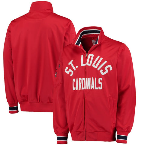 St. Louis Cardinals G-III Sports by Carl Banks Contender Full-Zip Jacket - Red
