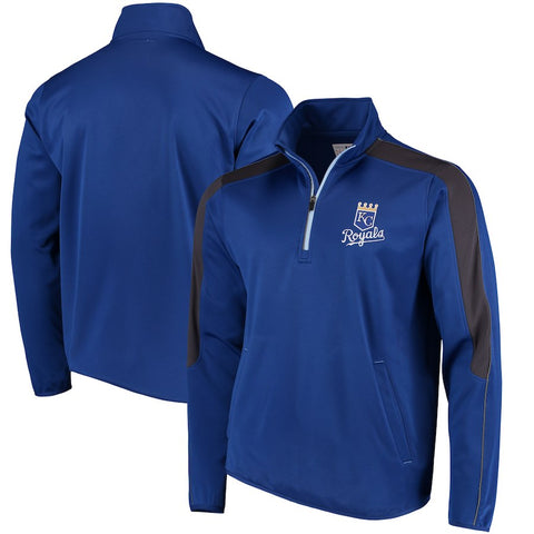Kansas City Royals G-III Sports by Carl Banks Synergy Half-Zip Pullover Jacket - Royal