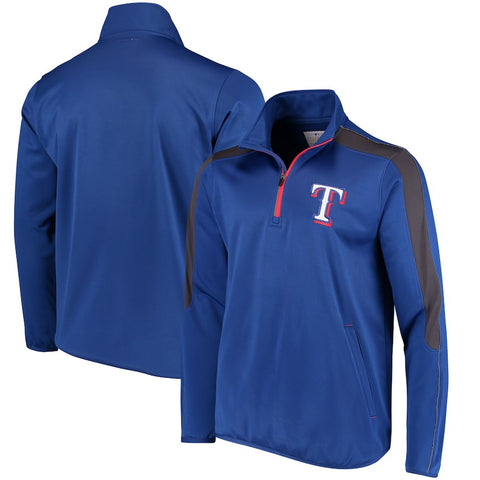 Texas Rangers G-III Sports by Carl Banks Synergy Half-Zip Pullover Jacket - Royal