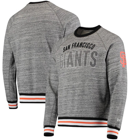 San Francisco Giants New Era French Terry Sweatshirt - Steel/Black