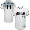 Paul Goldschmidt Arizona Diamondbacks Majestic Fashion Authentic Collection Flex Base Player Jersey - White/Teal