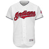 Edwin Encarnacion Cleveland Indians Majestic Home Authentic Collection Flex Base Player Jersey - White