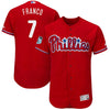 Maikel Franco Philadelphia Phillies Majestic 2017 Spring Training Authentic Flex Base Player Jersey - Scarlet