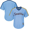Seattle Mariners Majestic Youth Cooperstown Collection Cool Base Replica Team Jersey - Light Blue