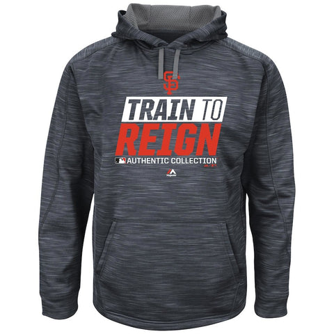San Francisco Giants Majestic Spring Training Train to Reign Streak Hoodie - Graphite