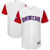 Dominican Republic Baseball Majestic 2017 World Baseball Classic Authentic Team Jersey - White