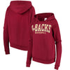 Arizona Diamondbacks 5th & Ocean by New Era Women's Defense Raglan Pullover Hoodie - Burgundy