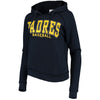 San Diego Padres 5th & Ocean by New Era Women's Defense Raglan Pullover Hoodie - Navy