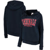 St. Louis Cardinals 5th & Ocean by New Era Women's Defense Raglan Pullover Hoodie