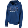 Toronto Blue Jays 5th & Ocean by New Era Women's Defense Raglan Pullover Hoodie - Royal