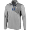 Los Angeles Dodgers Cutter & Buck Shaw Hybrid DryTec Half-Zip Jacket - Gray