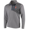 New York Mets Cutter & Buck Shaw Hybrid DryTec Half-Zip Jacket - Gray