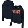 Detroit Tigers 5th & Ocean by New Era Women's Defense Raglan Pullover Hoodie