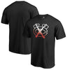 Chicago Blackhawks   Big & Tall Gradient Logo T-Shirt - Black