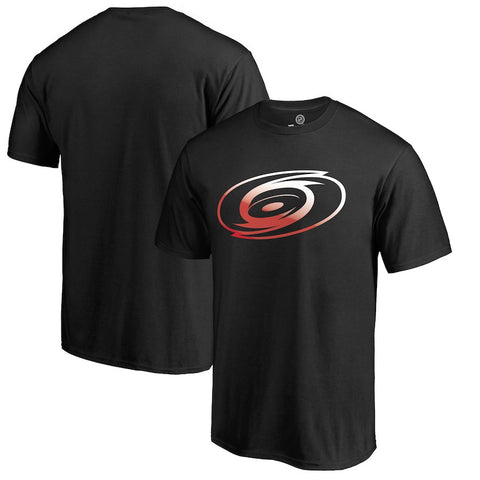 Carolina Hurricanes   Big & Tall Gradient Logo T-Shirt - Black