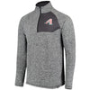 Arizona Diamondbacks   Static Quarter-Zip Pullover Jacket - Heathered Gray