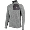 Colorado Rockies   Static Quarter-Zip Pullover Jacket - Heathered Gray